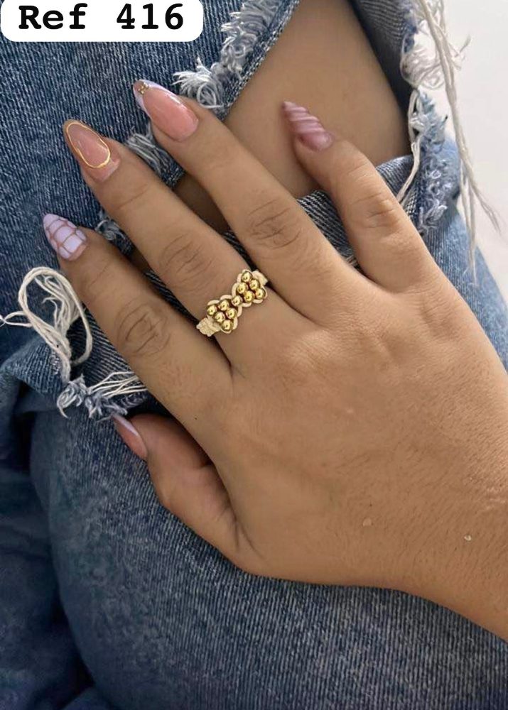 Anillo oro 18 quilates 01 · Ref. 416