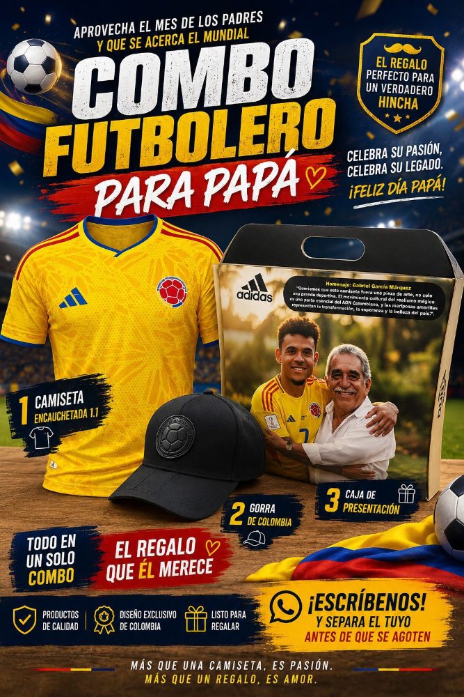 Camiseta Colombia 03 · Ref. DEMO-CC03