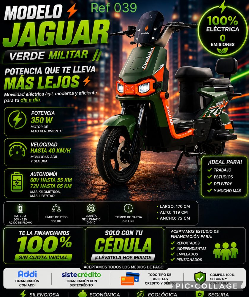 Moto eléctrica 06 · Ref. DEMO-ME06